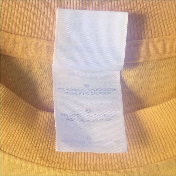 Yellow short sleeved Soccer Themed Tee #1 EUC - Picture 4 of 5